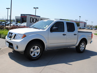 nissan frontier 2012 silver s gasoline 6 cylinders 2 wheel drive automatic 76018