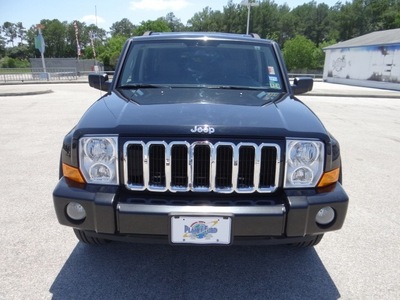 jeep commander 2006 black suv gasoline 6 cylinders 4 wheel drive automatic 77388