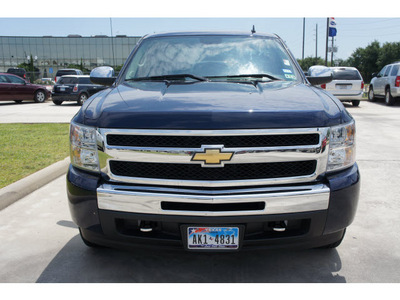 chevrolet silverado 1500 2010 dk  blue lt flex fuel 8 cylinders 2 wheel drive automatic 77090