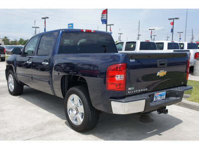 chevrolet silverado 1500 2010 dk  blue lt flex fuel 8 cylinders 2 wheel drive automatic 77090