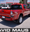 toyota tacoma 2012 red gasoline 6 cylinders 2 wheel drive automatic 32771