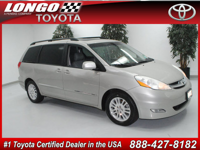 toyota sienna 2007 gray van xle 7 passenger gasoline 6 cylinders front wheel drive automatic 91731