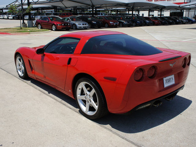 chevrolet corvette 2007 red coupe gasoline 8 cylinders rear wheel drive 6 speed manual 76087