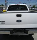 ford f 150 2006 white xlt gasoline 8 cylinders 4 wheel drive automatic with overdrive 62863