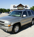 chevrolet tahoe 2002 pewter suv z71 flex fuel 8 cylinders 4 wheel drive automatic 76087