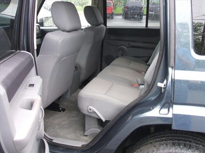jeep commander 2007 blue suv sport 4wd flex fuel 8 cylinders 4 wheel drive automatic 07054