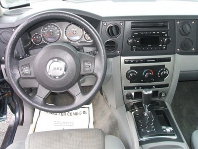 jeep commander 2007 blue suv sport 4wd flex fuel 8 cylinders 4 wheel drive automatic 07054