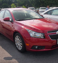 chevrolet cruze 2012 red sedan eco gasoline 4 cylinders front wheel drive automatic 27591