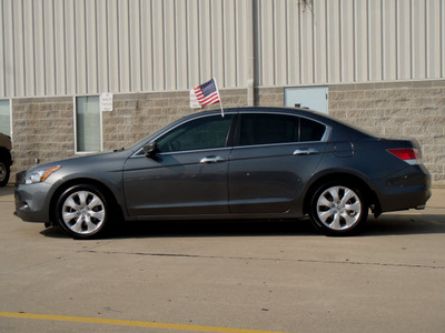 honda accord 2010 gray sedan ex l gasoline 6 cylinders front wheel drive automatic 62034