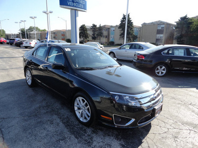 ford fusion 2010 green sedan sel gasoline 4 cylinders front wheel drive automatic with overdrive 60546