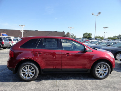 ford edge 2013 red sel gasoline 4 cylinders front wheel drive automatic with overdrive 60546