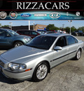 volvo s80 2001 silver sedan t6 gasoline 6 cylinders front wheel drive automatic with overdrive 60546
