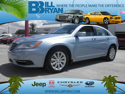 chrysler 200 2012 lt  blue sedan touring flex fuel 6 cylinders front wheel drive automatic 34731