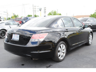 honda accord 2008 black sedan ex l gasoline 4 cylinders front wheel drive automatic 77037