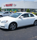 chevrolet malibu 2011 white sedan lt gasoline 4 cylinders front wheel drive automatic 19153