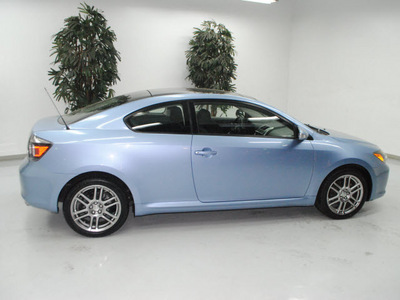 scion tc 2008 lt  blue hatchback gasoline 4 cylinders front wheel drive automatic 91731