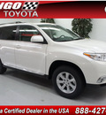 toyota highlander 2012 white suv se gasoline 6 cylinders all whee drive automatic 91731