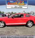 ford mustang 2010 red coupe 6 cylinders automatic 60443