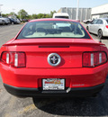 ford mustang 2010 red coupe 6 cylinders automatic 60443