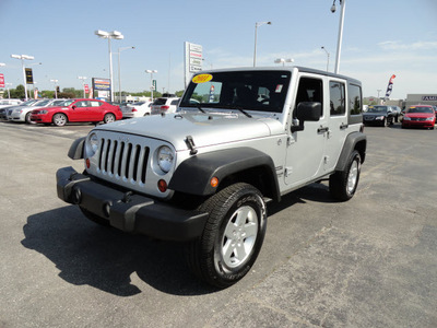 jeep wrangler unlimited 2011 silver suv sport 6 cylinders automatic 60443