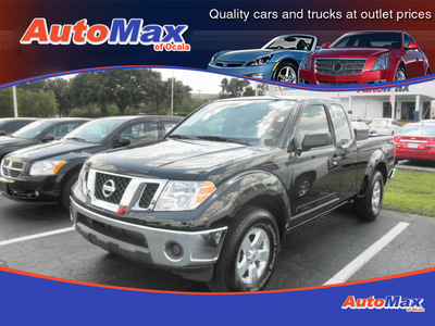 nissan frontier 2011 black sv v6 gasoline 6 cylinders 2 wheel drive automatic 34474