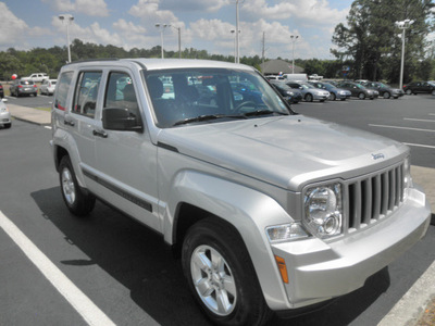 jeep liberty 2011 silver suv sport gasoline 6 cylinders 2 wheel drive automatic 34474