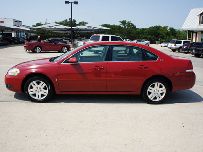 chevrolet impala 2008 red sedan lt flex fuel 6 cylinders front wheel drive automatic 76087