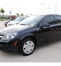 saturn astra 2008 black hatchback xe gasoline 4 cylinders front wheel drive automatic 77065
