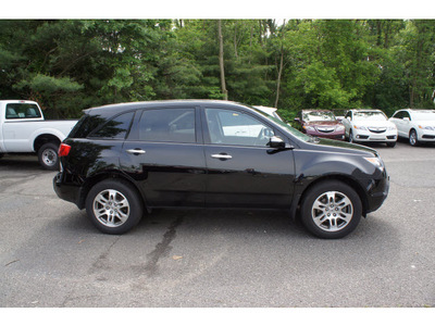 acura mdx 2009 black suv gasoline 6 cylinders all whee drive shiftable automatic 07712