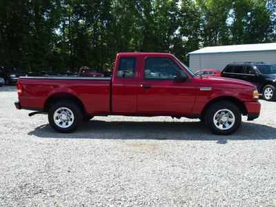 ford ranger 2007 red xlt gasoline 6 cylinders rear wheel drive automatic 27569