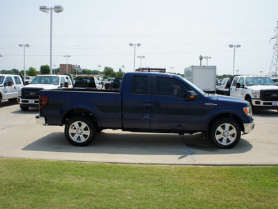 ford f 150 2010 dk  blue lariat flex fuel 8 cylinders 2 wheel drive automatic 76108