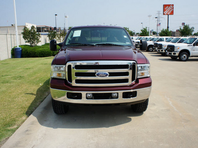 ford f 350 super duty 2006 red lariat diesel 8 cylinders 4 wheel drive automatic with overdrive 76108