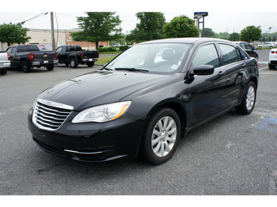 chrysler 200 2011 black sedan touring gasoline 4 cylinders front wheel drive automatic 07712