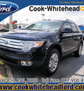 ford edge 2010 dk  blue suv limited gasoline 6 cylinders front wheel drive automatic 32401