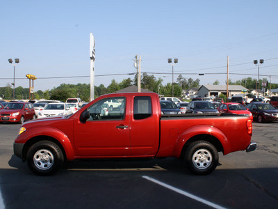 nissan frontier 2007 red xe gasoline 4 cylinders rear wheel drive automatic 27215