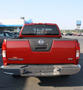 nissan frontier 2007 red xe gasoline 4 cylinders rear wheel drive automatic 27215