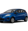 ford fiesta 2012 black hatchback se gasoline 4 cylinders front wheel drive 4 speed automatic 77388
