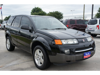 saturn vue 2004 black suv gasoline 6 cylinders front wheel drive 5 speed automatic 77090