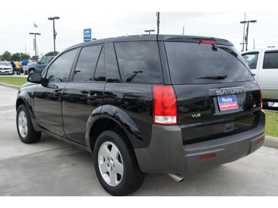 saturn vue 2004 black suv gasoline 6 cylinders front wheel drive 5 speed automatic 77090