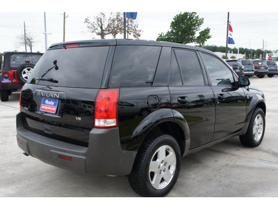 saturn vue 2004 black suv gasoline 6 cylinders front wheel drive 5 speed automatic 77090