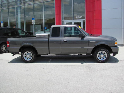 ford ranger 2010 gray xlt gasoline 4 cylinders 2 wheel drive automatic 33884