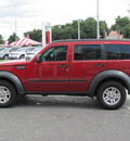 dodge nitro 2008 red suv gasoline 6 cylinders rear wheel drive automatic 33884