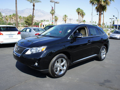 lexus rx 350 2010 black suv gasoline 6 cylinders front wheel drive automatic 92235