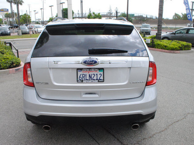 ford edge 2011 silver limited gasoline 6 cylinders front wheel drive automatic 91010