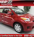 scion xd 2012 red hatchback gasoline 4 cylinders front wheel drive automatic 91731