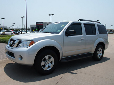 nissan pathfinder 2008 silver suv gasoline 6 cylinders rear wheel drive automatic with overdrive 76018