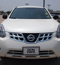 nissan rogue 2012 white gasoline 4 cylinders front wheel drive automatic with overdrive 76018