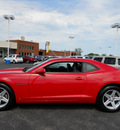 chevrolet camaro 2010 red coupe lt gasoline 6 cylinders rear wheel drive automatic 60007