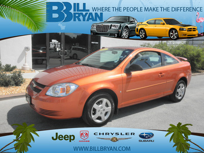 chevrolet cobalt 2007 orange coupe ls gasoline 4 cylinders front wheel drive automatic 34731