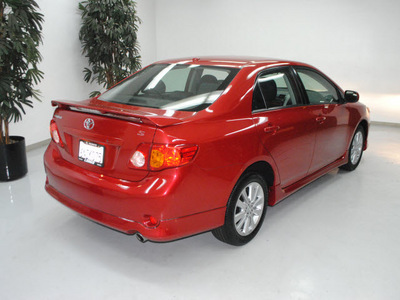 toyota corolla 2010 red sedan s gasoline 4 cylinders front wheel drive automatic 91731